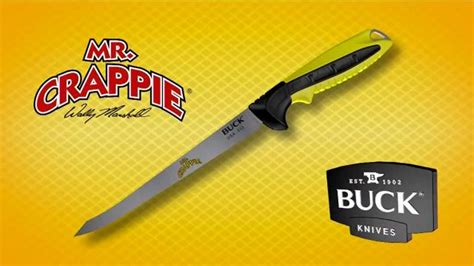 Buck Knives Mr. Crappie Filet Knife TV Spot, 'Big Mess of Fish' featuring Wally Marshall