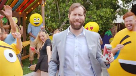 Bud Light Lime Straw-Ber-Rita TV Spot, 'Emoji Party' featuring David Ebert
