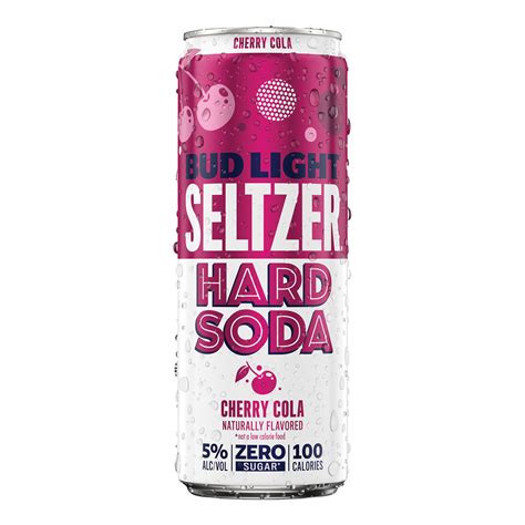 Bud Light Seltzer Hard Soda Cherry Cola logo