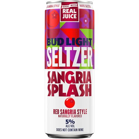 Bud Light Seltzer Sangria Splash Red Sangria Style logo