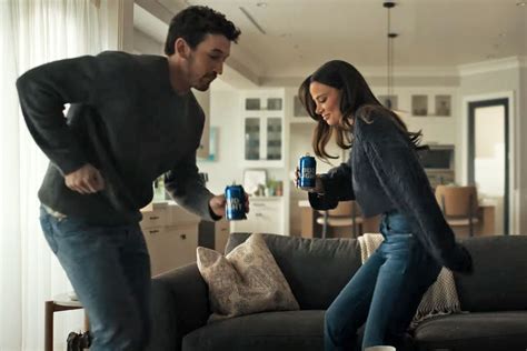 Bud Light Super Bowl 2023 TV Spot, 'Hold' Featuring Miles Teller, Keleigh Teller featuring Miles Teller