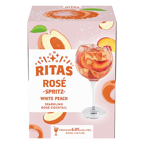 Bud Light-A-Rita RITAS Rosé Spritz White Peach logo