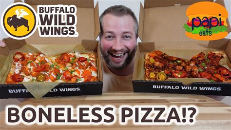 Buffalo Wild Wings Honey BBQ Boneless Bar Pizza