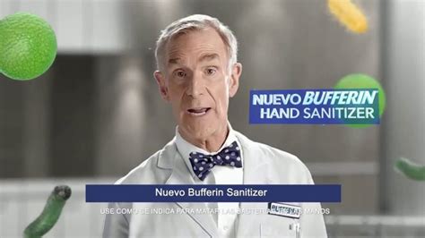 Bufferin Hand Sanitizer TV Spot, 'The Science of Healthy Hands' Featuring Bill Nye featuring Bill Nye