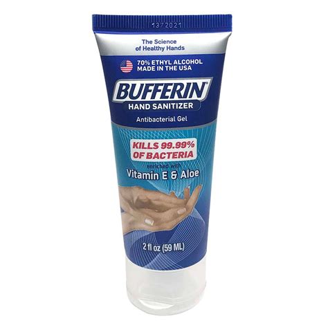 Bufferin Hand Sanitizer commercials