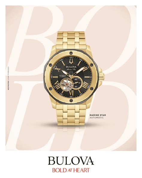 Bulova TV commercial - Bold at Heart