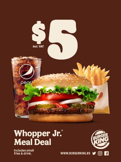 Burger King $4 Whopper Jr. Meal Deal logo