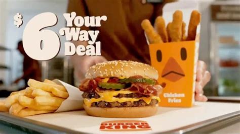 Burger King $6 Your Way Deal TV commercial - Prices These Days