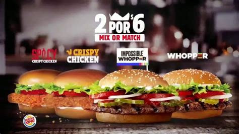 Burger King 2 for $6 Mix or Match TV Spot, 'Jackpot' created for Burger King