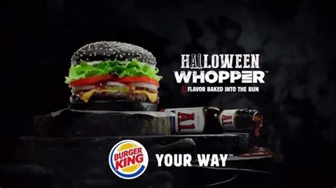 Burger King A1 Halloween Whopper TV Spot, 'Dripping with A1' featuring James Aidan