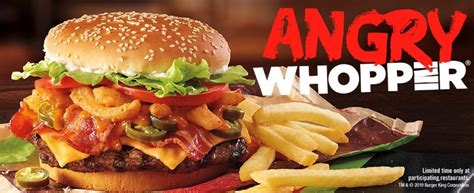 Burger King Angry Whopper logo