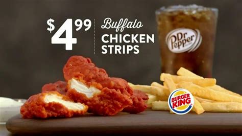 Burger King Buffalo Chicken Strips commercials