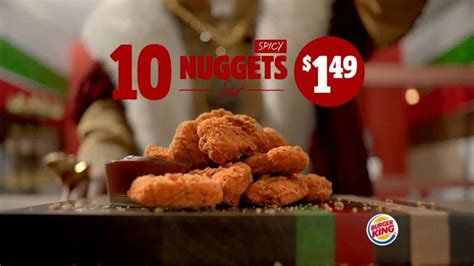 Burger King Chicken Nuggets TV commercial - The King Is Nuts