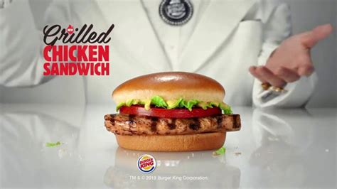 Burger King Flame Grilled Chicken Sandwich TV commercial - King of Flame-Grilling