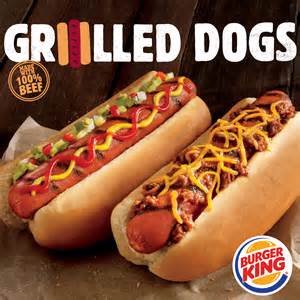 Burger King Grilled Dogs