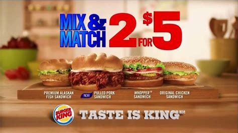 Burger King Pulled Pork Sandwich TV Spot, '2 for $5: What You're Craving'