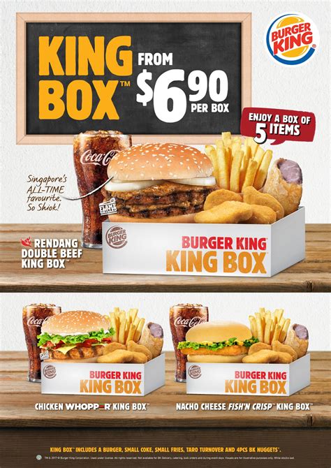 Burger King Snacking & Saving Menu
