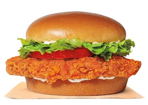 Burger King Spicy Crispy Chicken Sandwich