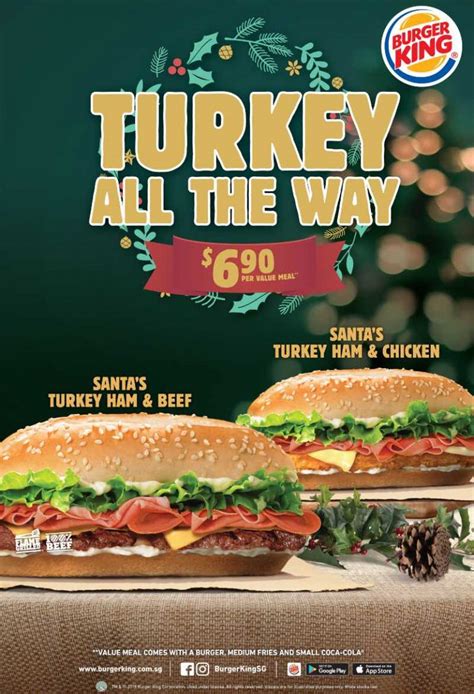 Burger King Turkey Burger commercials