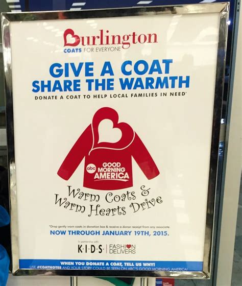 Burlington Coat Factory Warm Coats & Warm Hearts Drive TV Spot