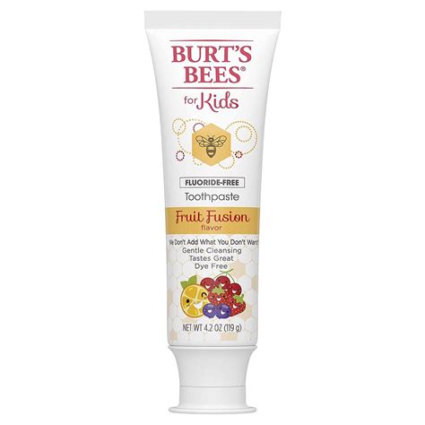 Burt's Bees Fruit Fusion Toothpaste for Kids logo