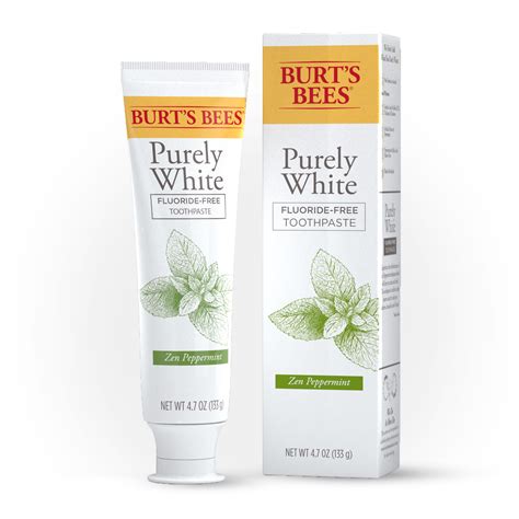 Burt's Bees Purely White Toothpaste logo