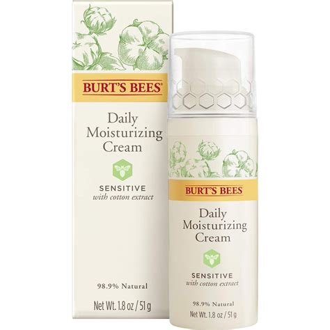 Burt's Bees Sensitive Daily Moisturizing Cream logo