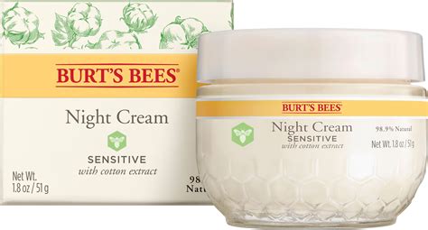 Burt's Bees Sensitive Night Cream logo