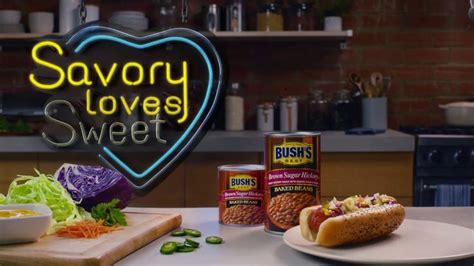 Bush's Best Baked Beans TV Spot, 'Savory Loves Sweet Hot Dog' featuring Jay Bush