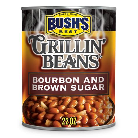 Bush's Best Bourbon and Brown Sugar Grillin' Beans logo