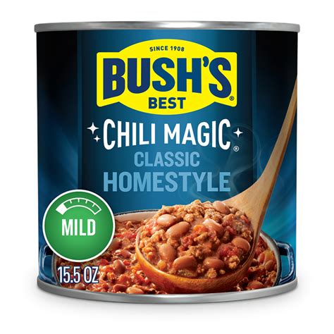 Bush's Best Classic Homestyle Chili Magic Mild Chili Starter commercials