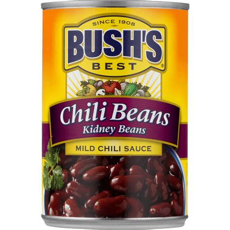 Bush's Best Kidney Beans in a Mild Chili Sauce logo