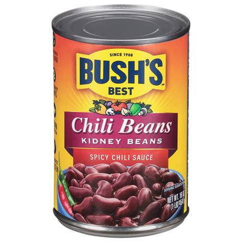 Bush's Best Kidney Chili Beans in Spicy Chili Sauce logo