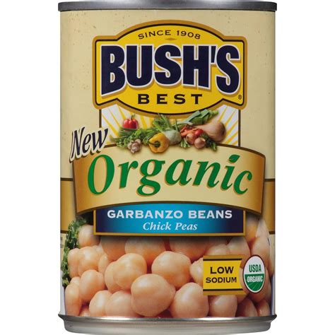 Bush's Best Organic Garbanzo Beans logo
