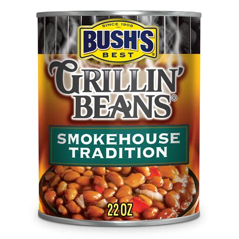 Bush's Best Smokehouse Tradition Grillin' Beans logo