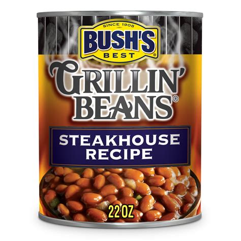 Bush's Best Steakhouse Recipe Grillin' Beans