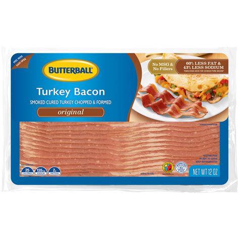 Butterball Turkey Bacon Original