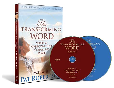CBN Home Entertainment The Transforming Word Volume II: Verses to Overcome Fear & Experience Peace commercials