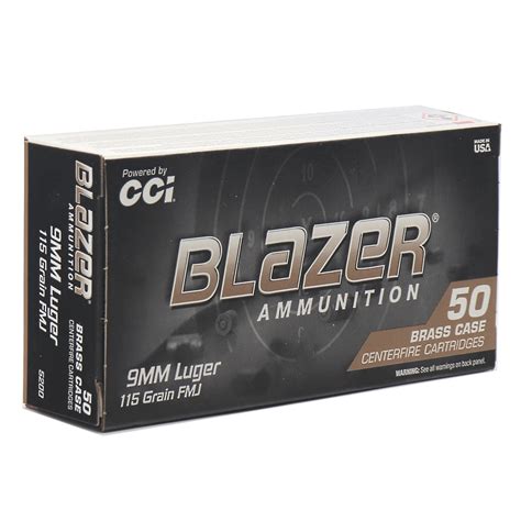 CCI Ammunition Blazer Brass Bulk Pack