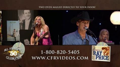 CFR Double Disk A Month Club TV commercial - Membership: Bill Andersons 50th and Ray Price Tribute