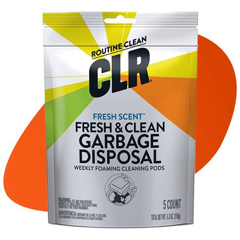 CLR Fresh and Clean Garbage Disposal logo