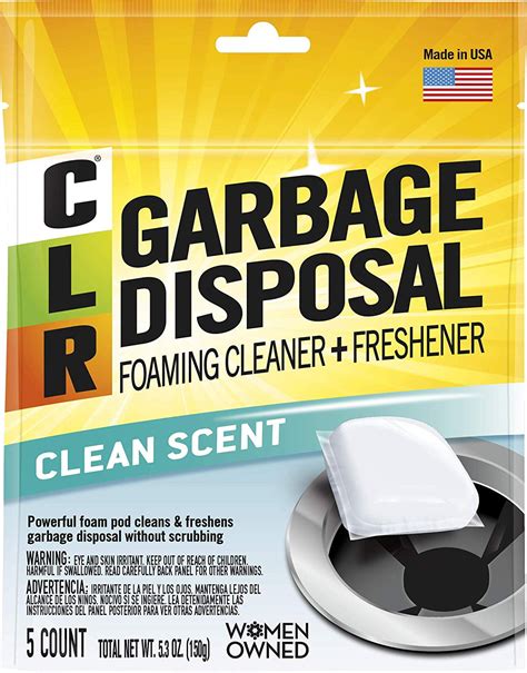 CLR Garbage Disposal Cleaner commercials