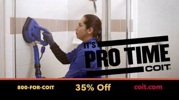COIT TV commercial - Its Pro Time Deep Clean: 35% Off