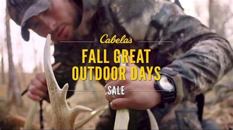 Cabelas Fall Great Outdoor Days TV commercial