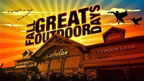 Cabelas Fall Savings Coupons TV commercial