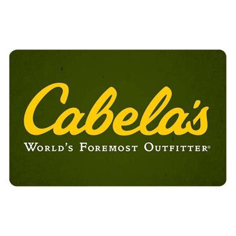Cabela's Gift Card logo