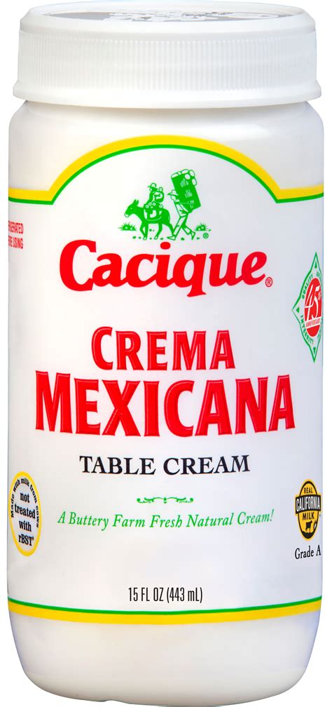 Cacique Crema Mexicana logo