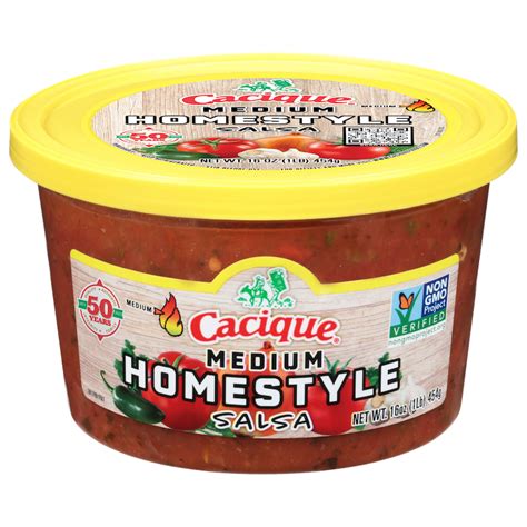 Cacique Medium Homestyle Salsa logo