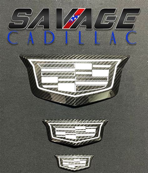 Cadillac CT4 V Blackwing logo