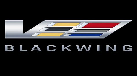 Cadillac CT5 V Blackwing logo